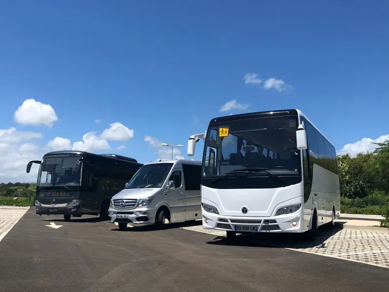 Transport minibus à Sainte-Marie